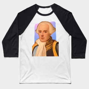 French polymath Pierre-Simon Laplace illustration Baseball T-Shirt